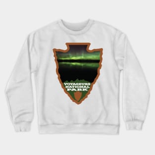 Voyageurs National Park arrowhead Crewneck Sweatshirt